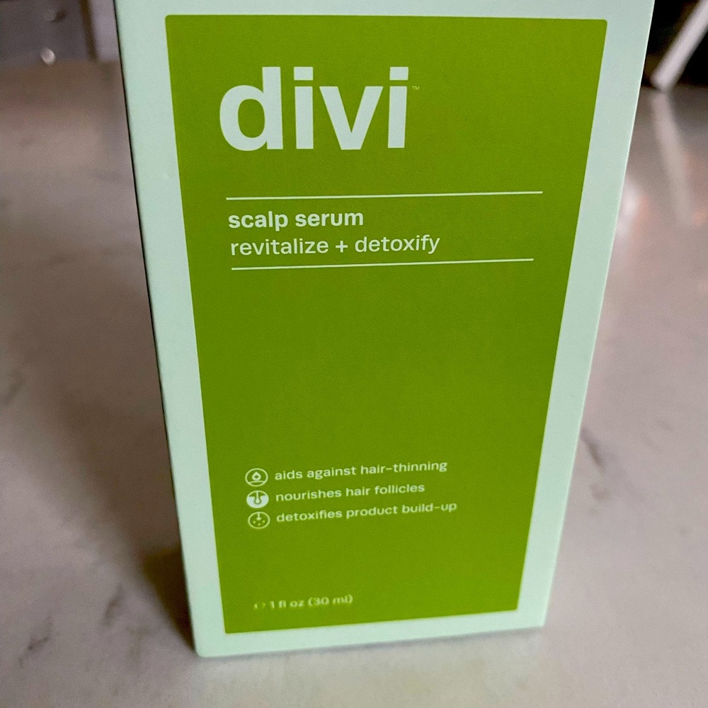 Divi Hair Growth Scalp Serum
New, sealed in box 
Much less than retail!!